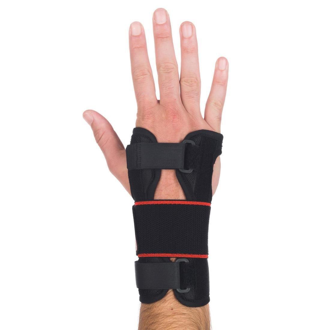 TARMAK - 2 Strong 700Mens/Womens Left/Right Wrist Support, Black