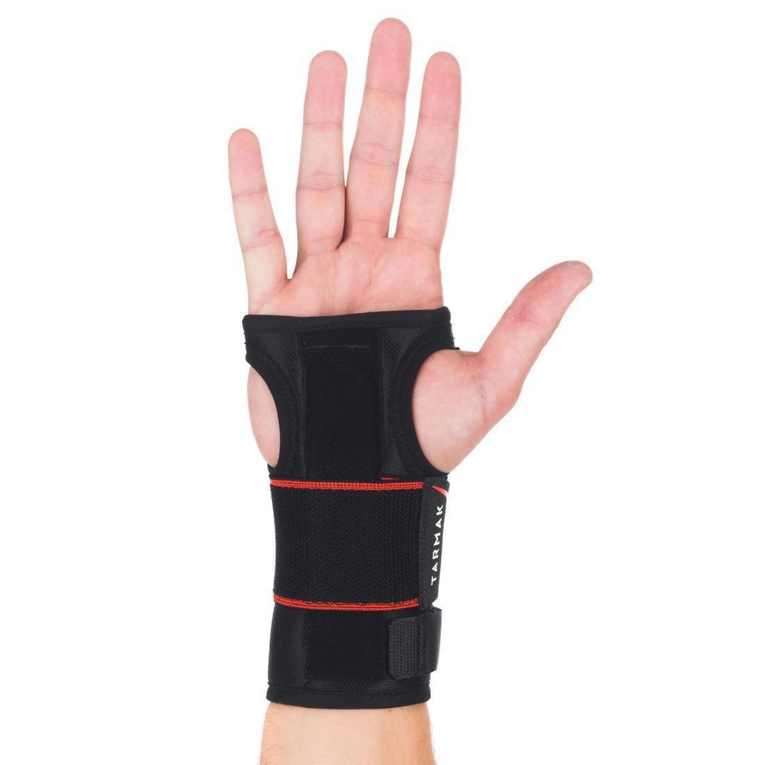 TARMAK - 2 Strong 700Mens/Womens Left/Right Wrist Support, Black