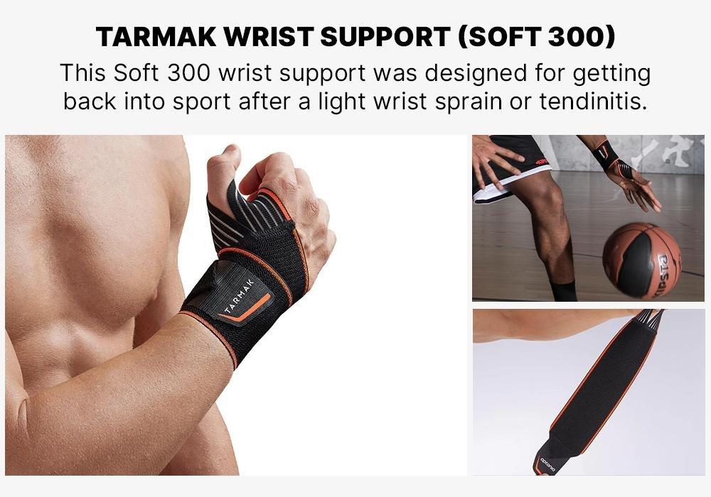 Soft 300 Left/Right Wrist Support, Black, No Color, large image number 11