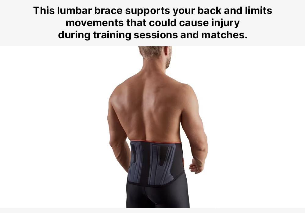 Soft 300 Supportive Lumbar Brace, Black, No Color, large image number 12