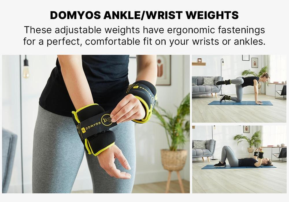 Fitness Soft Dumbbells Pack Of Two, Yellow, No Color, large image number 14