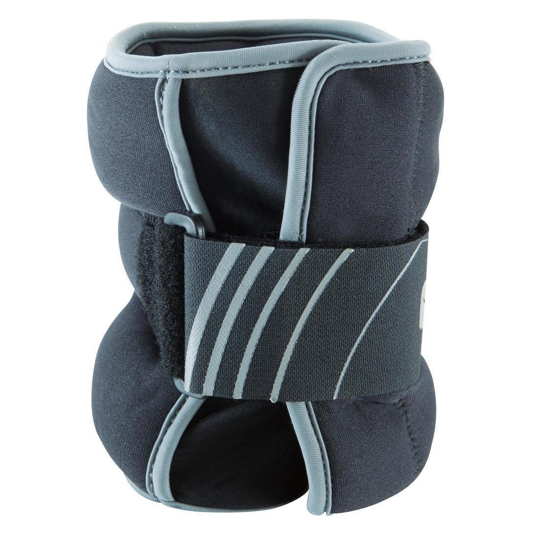 Fitness Soft Dumbbells - Twin-Pack, Grey, No Color, large image number 3