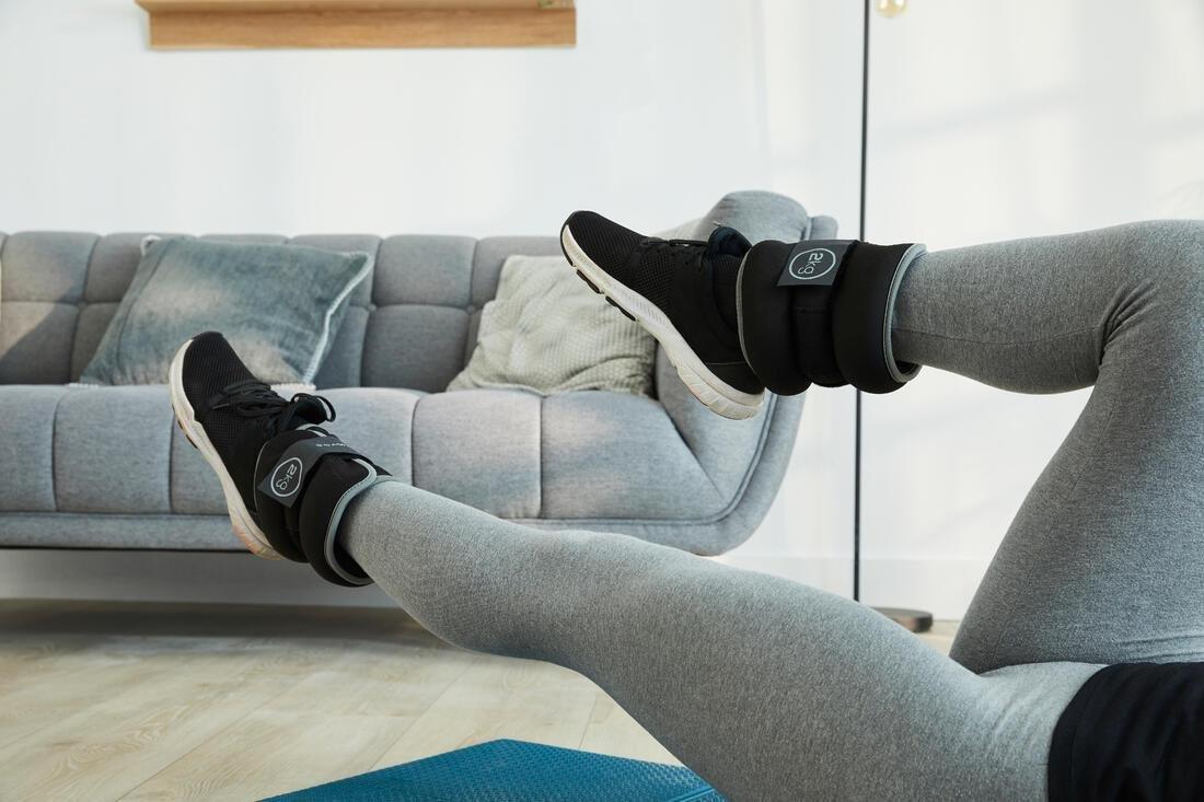 Fitness Soft Dumbbells - Twin-Pack, Grey, No Color, large image number 11