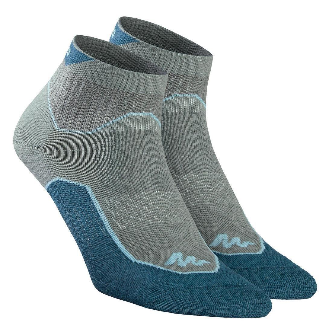 High Walking Socks 2 Pairs, Steel Grey, , large image number 7