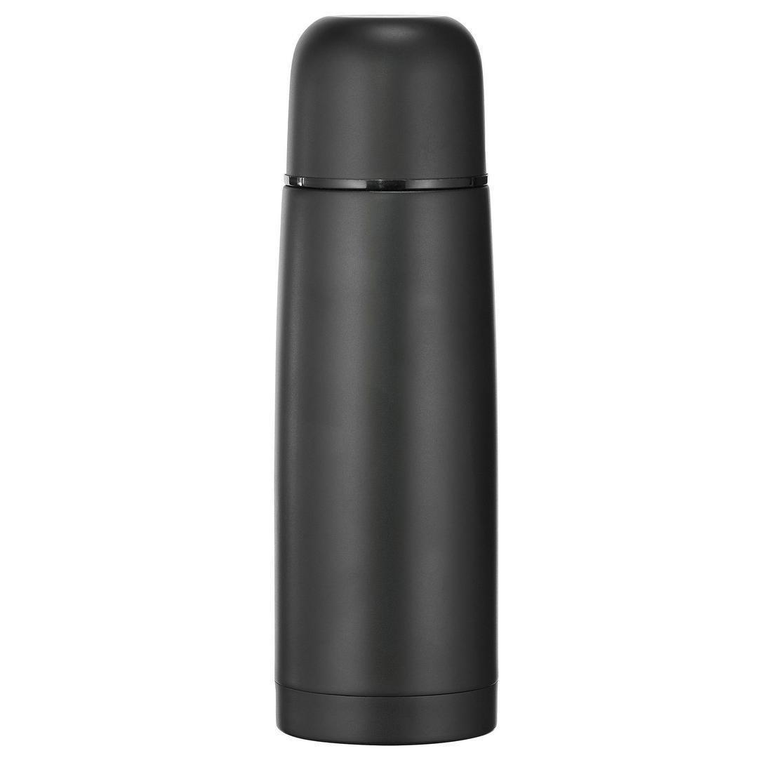 Stainless Steel Insulated Hiking Bottle, Black, No Color, large image number 1