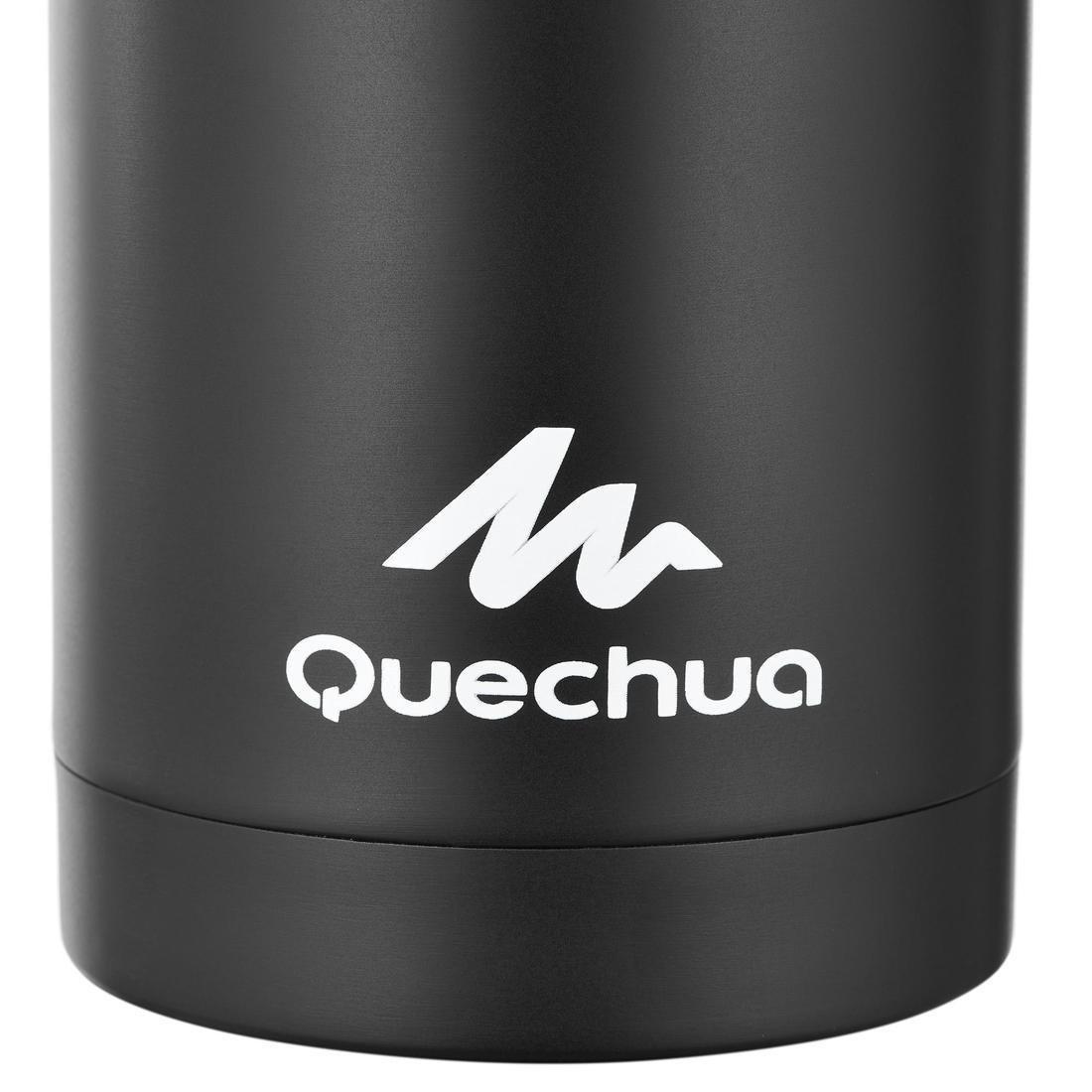 Stainless Steel Insulated Hiking Bottle, Black, No Color, large image number 3