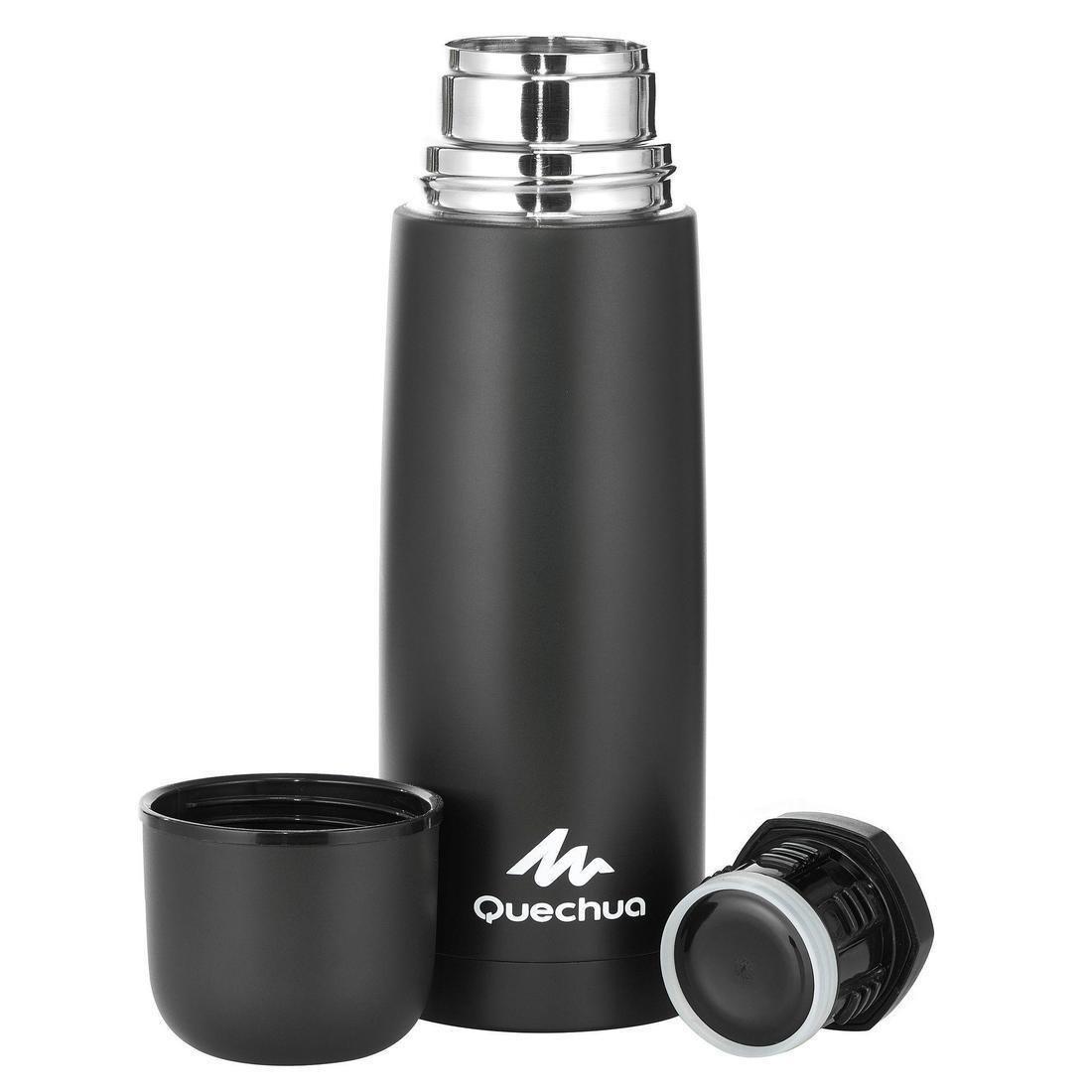 Stainless Steel Insulated Hiking Bottle, Black, No Color, large image number 4