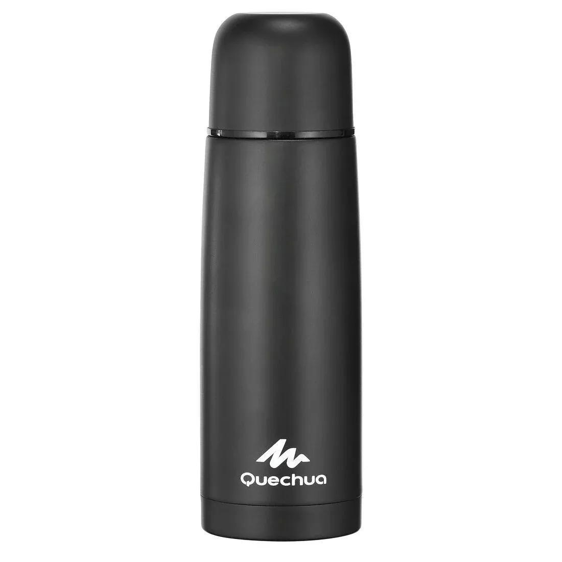 Stainless Steel Insulated Hiking Bottle, Black, No Color, large image number 7