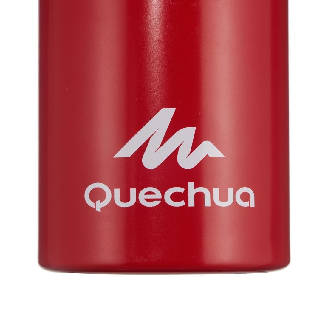 Quick-Opening Aluminium Flask, Brick Red, No Color, large image number 13