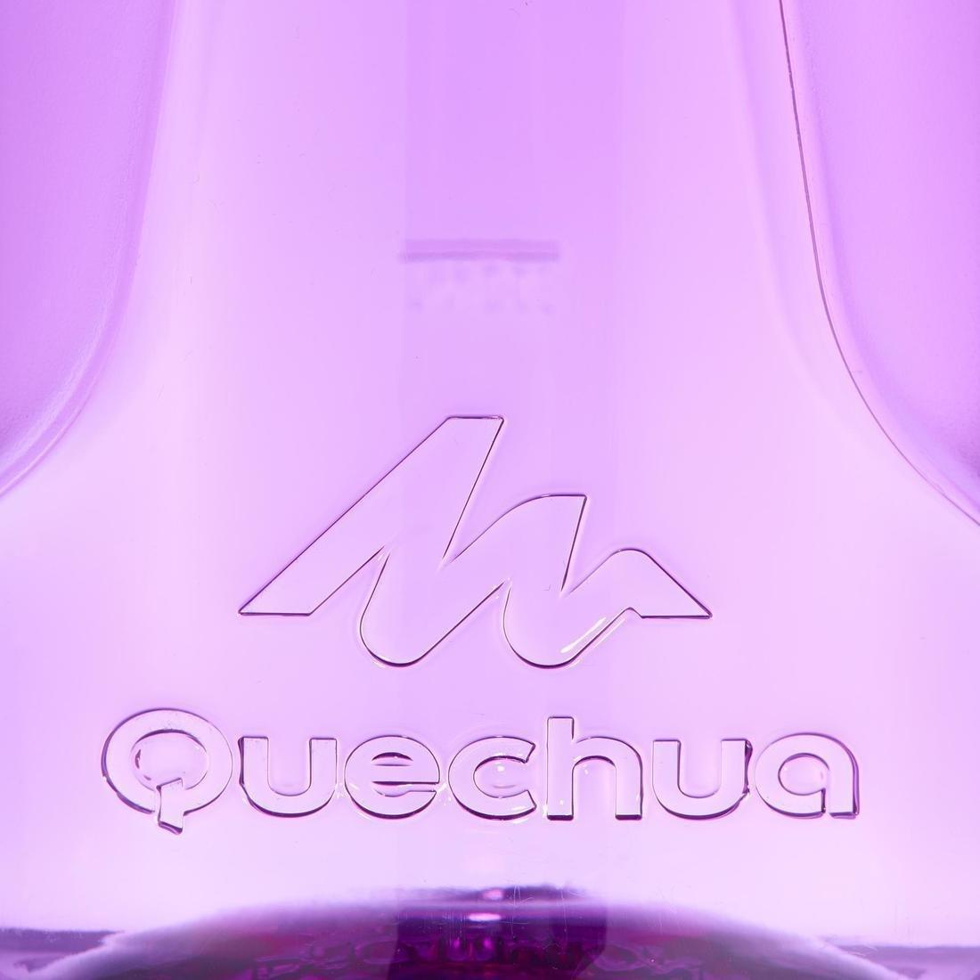 Quick-Open Flask with Straw, Violet, No Color, large image number 5