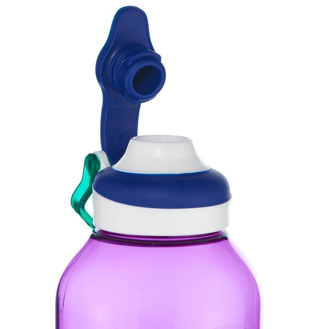 Quick-Open Flask with Straw, Violet, No Color, large image number 8