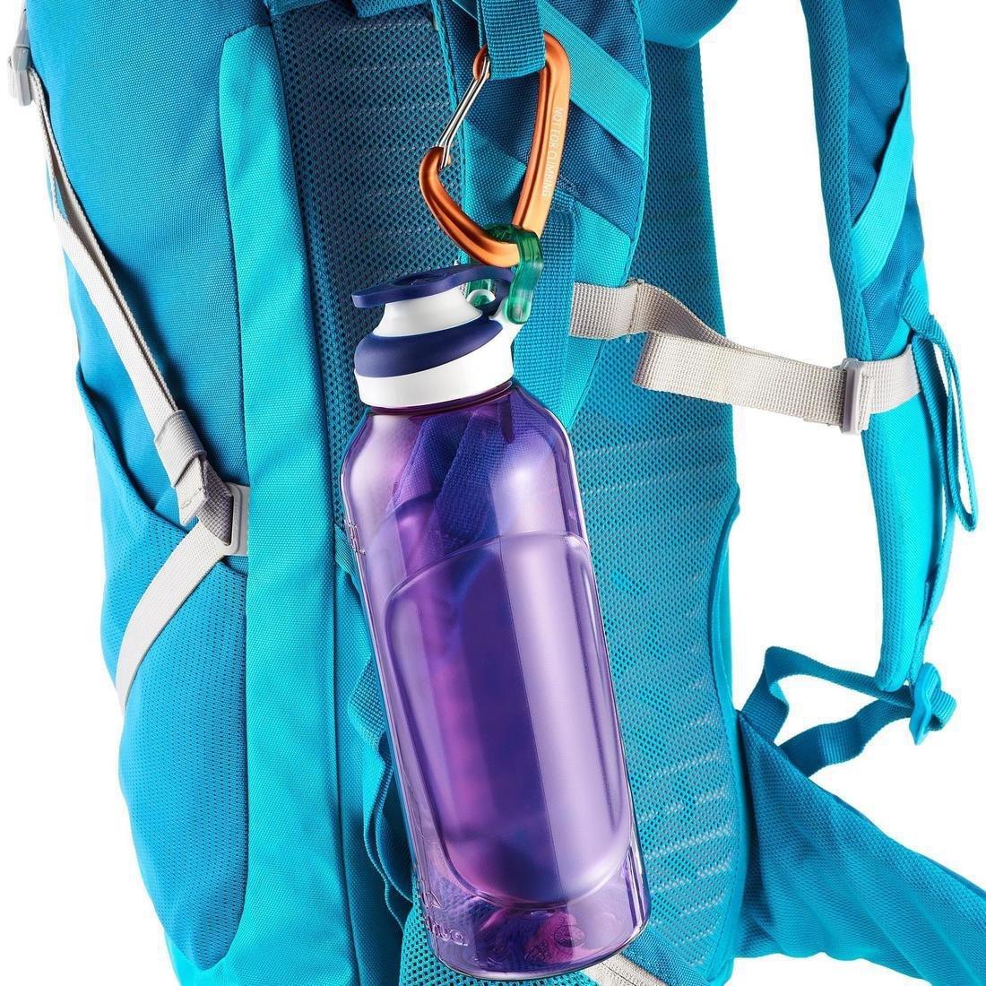 Quick-Open Flask with Straw, Violet, No Color, large image number 9