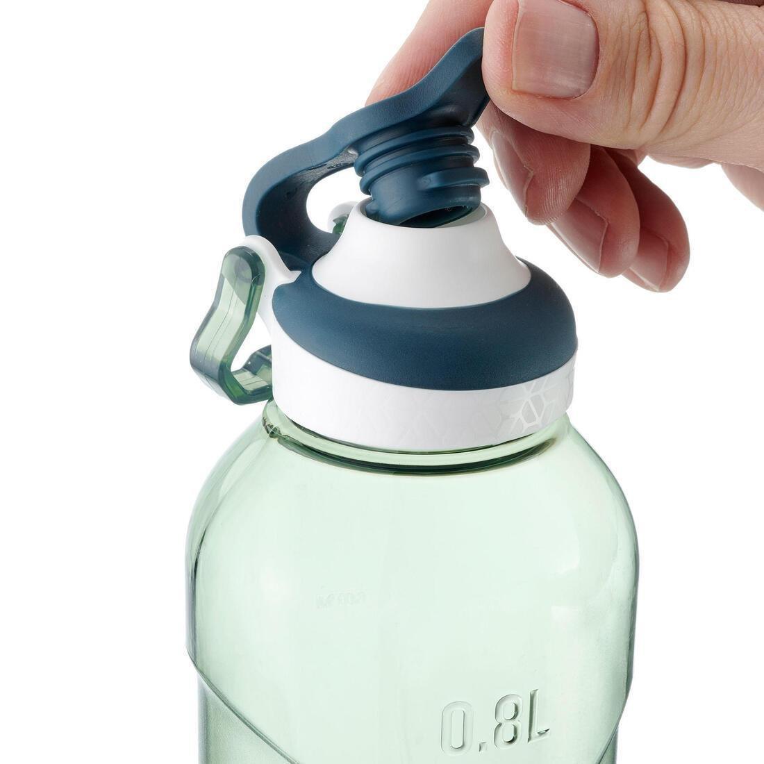 Quick-Open Flask with Straw, Violet, No Color, large image number 13