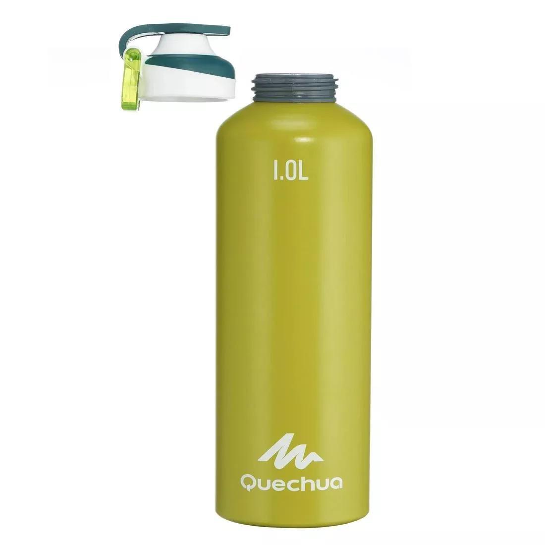 1L Quick-Opening Aluminium Flask, Green, No Color, large image number 13