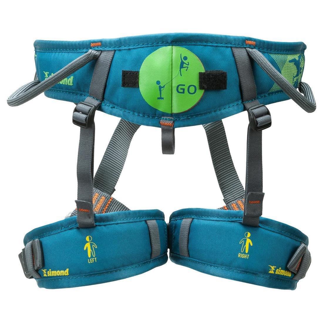 Kid's Climbing Harness - Easy Junior, Green, No Color, large image number 1