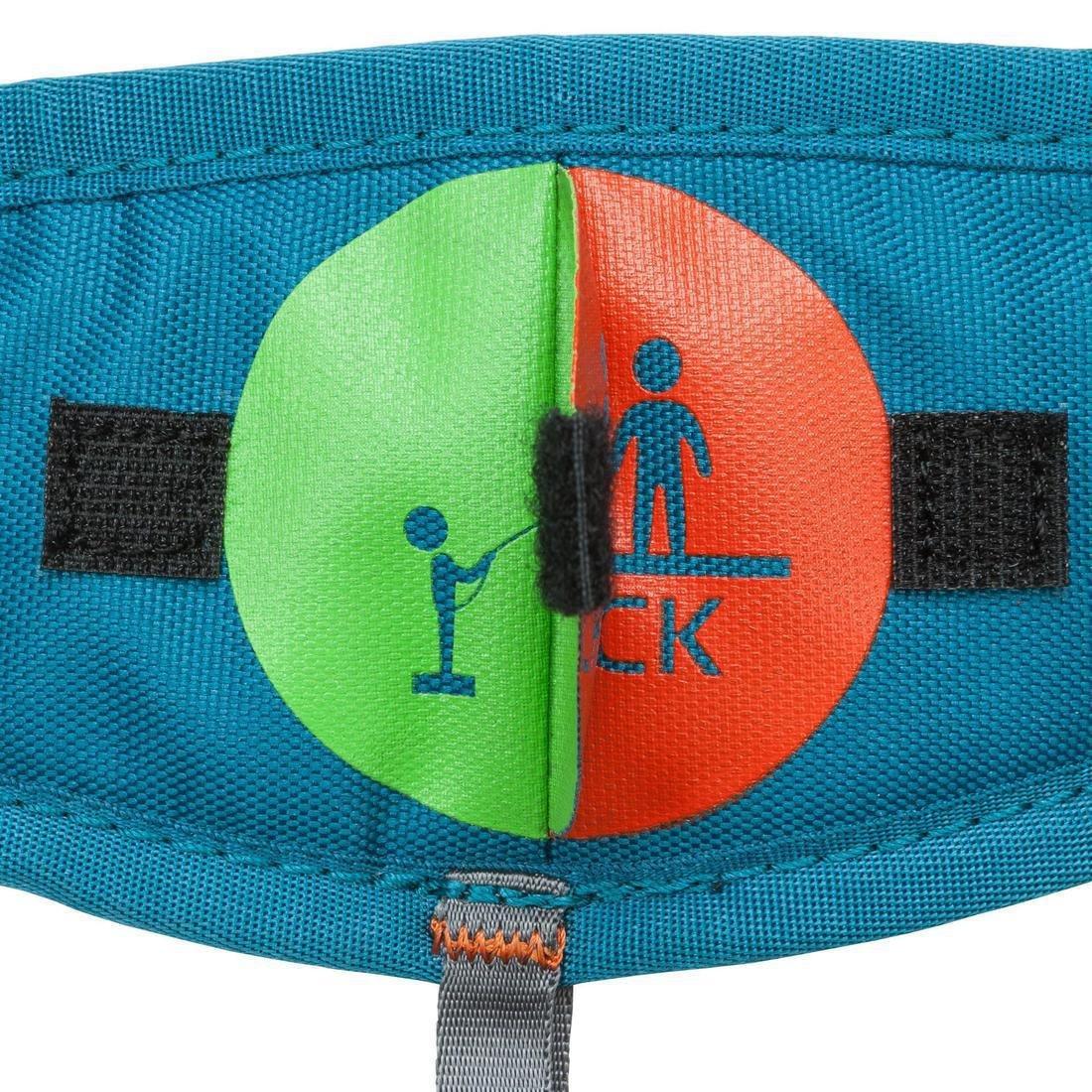 Kid's Climbing Harness - Easy Junior, Green, No Color, large image number 3