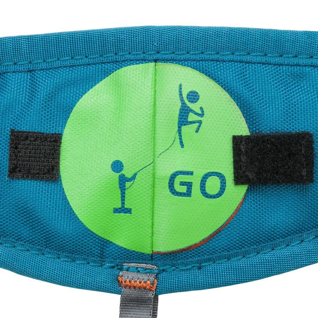 Kid's Climbing Harness - Easy Junior, Green, No Color, large image number 4