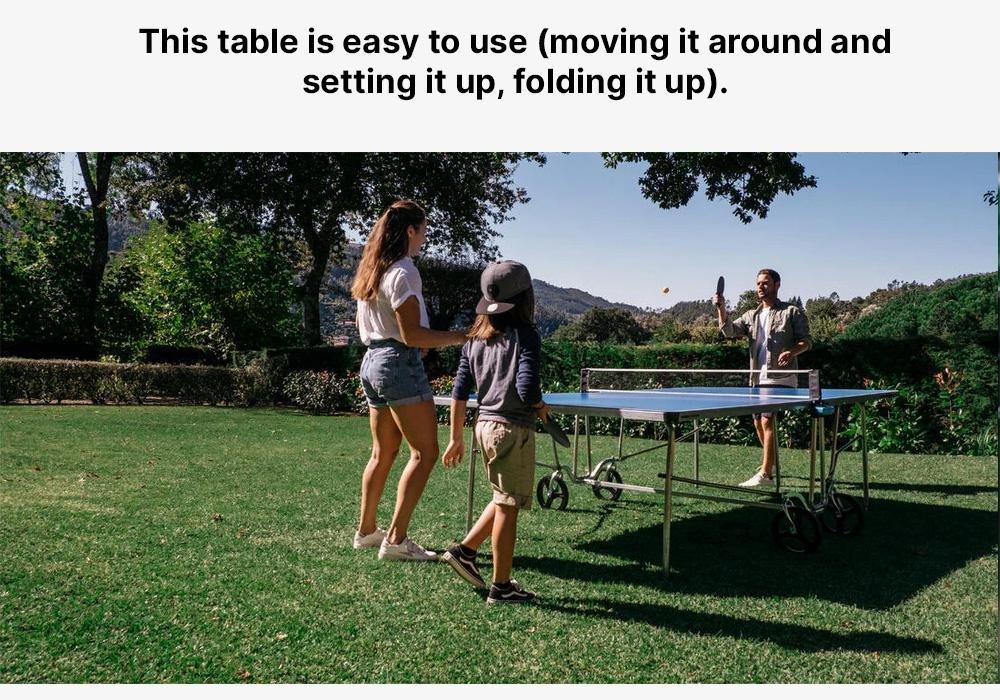 Ft 730 Indoor TableTennis Table, No Color, medium