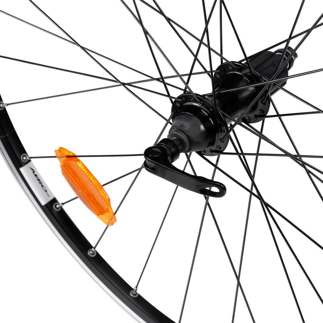 DEFAULT 650 Road Bike Rear Wheel - Black, No Color, large image number 2