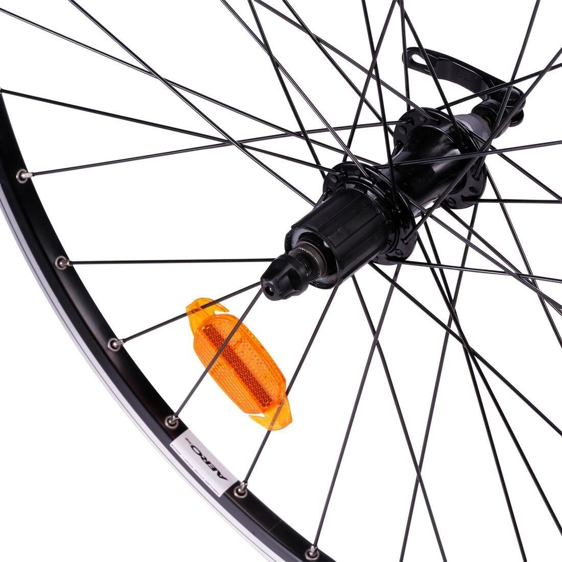 DEFAULT 650 Road Bike Rear Wheel - Black, No Color, large image number 7
