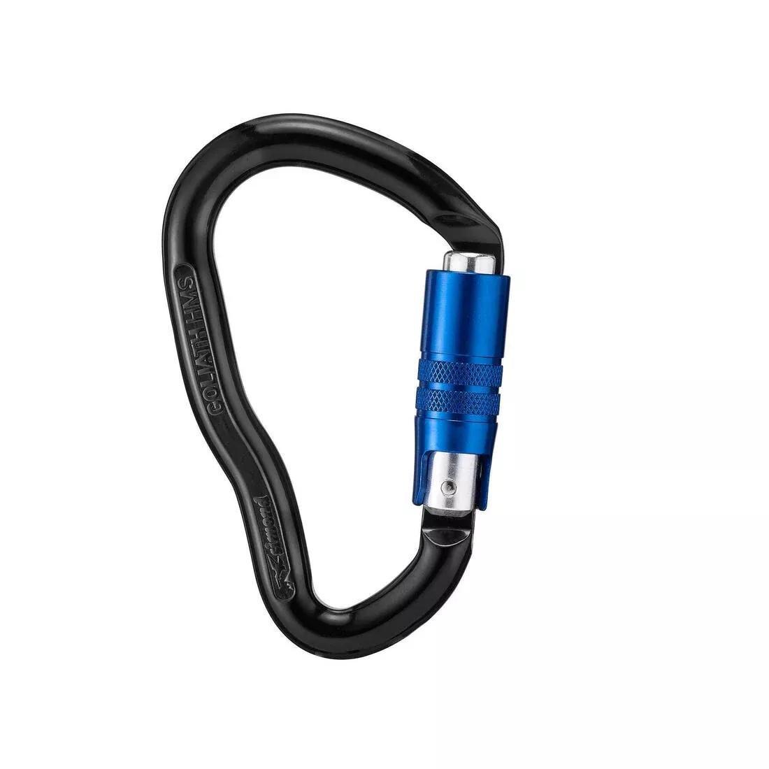 Automatic Closing Hms Carabiner - Goliath - Black, No Color, large image number 0