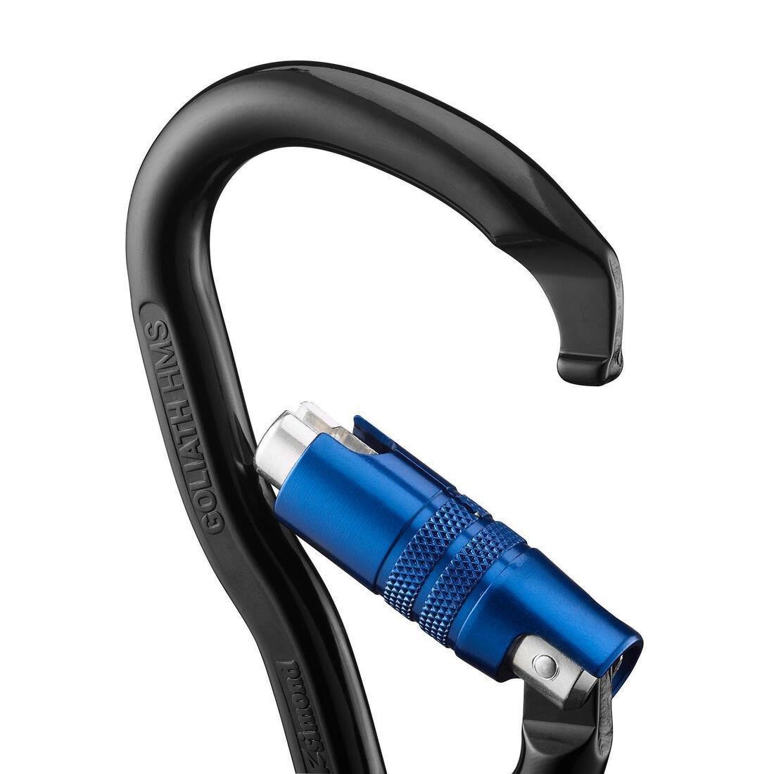 Automatic Closing Hms Carabiner - Goliath - Black, No Color, large image number 1