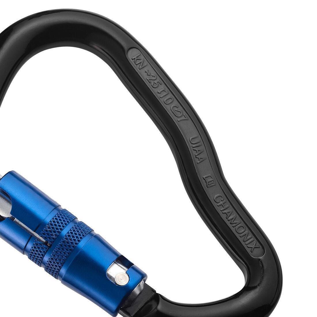 Automatic Closing Hms Carabiner - Goliath - Black, No Color, large image number 2
