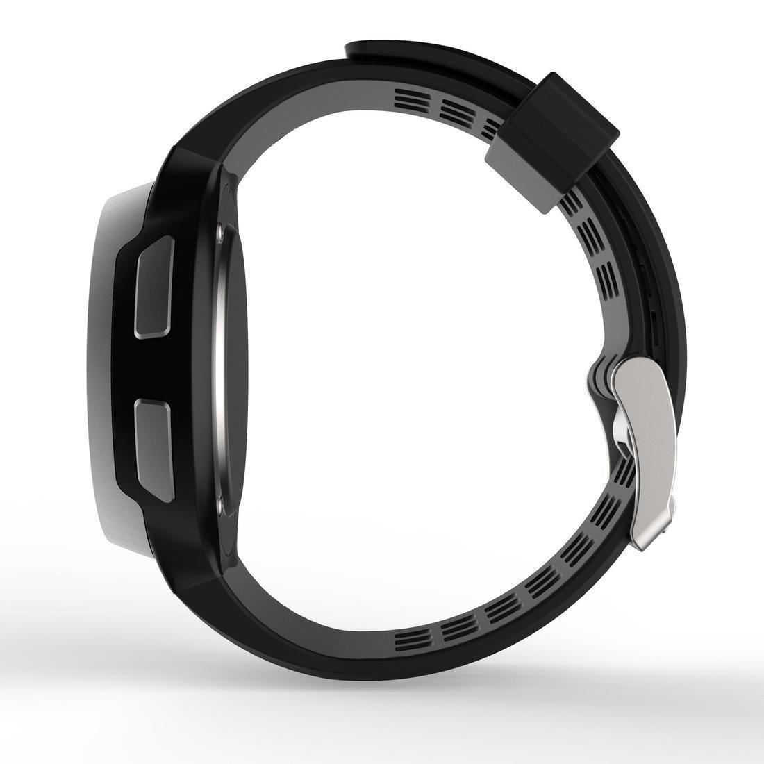 W900 Men's Running Stopwatch Reverse Screen, Black, No Color, large image number 3