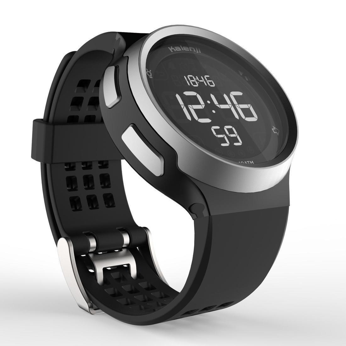 W900 Men's Running Stopwatch Reverse Screen, Black, No Color, large image number 8