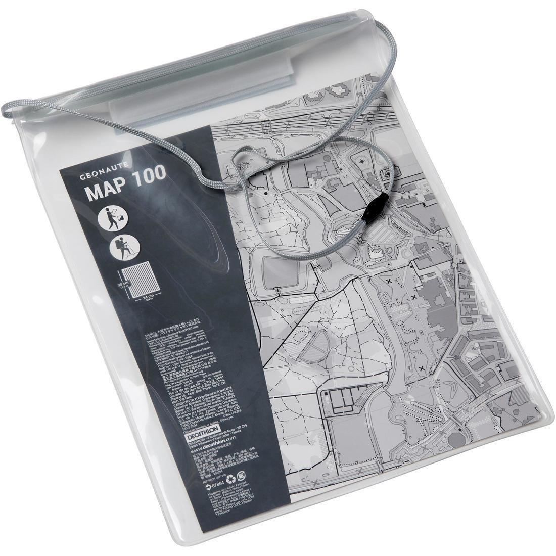 Supple Map Pouch For Hiking And Orienteering, No Color, large image number 0