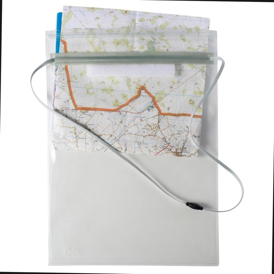 Supple Map Pouch For Hiking And Orienteering, No Color, large image number 1