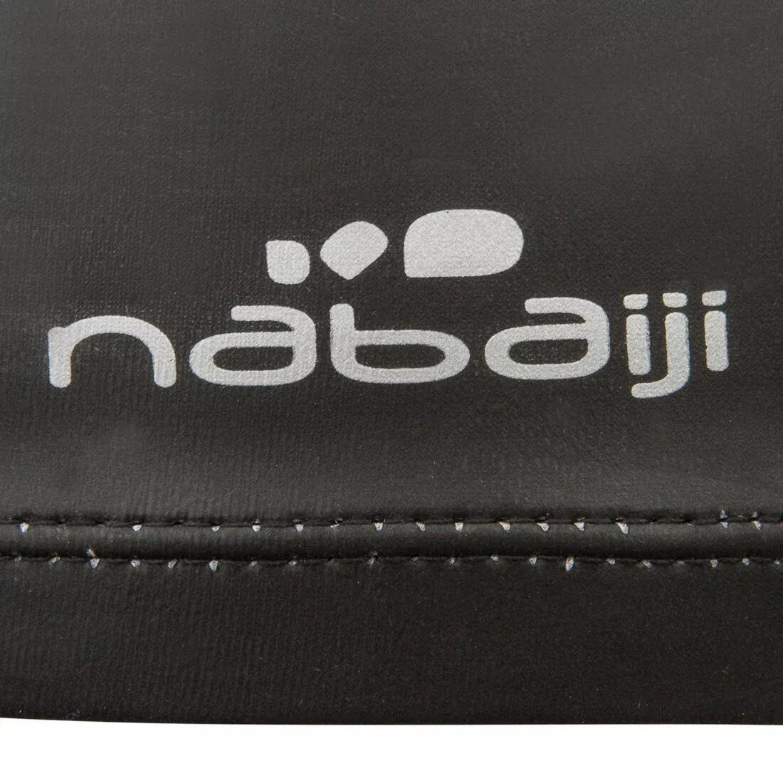 Adult Silicone Mesh Swim Cap, Black, , large image number 6