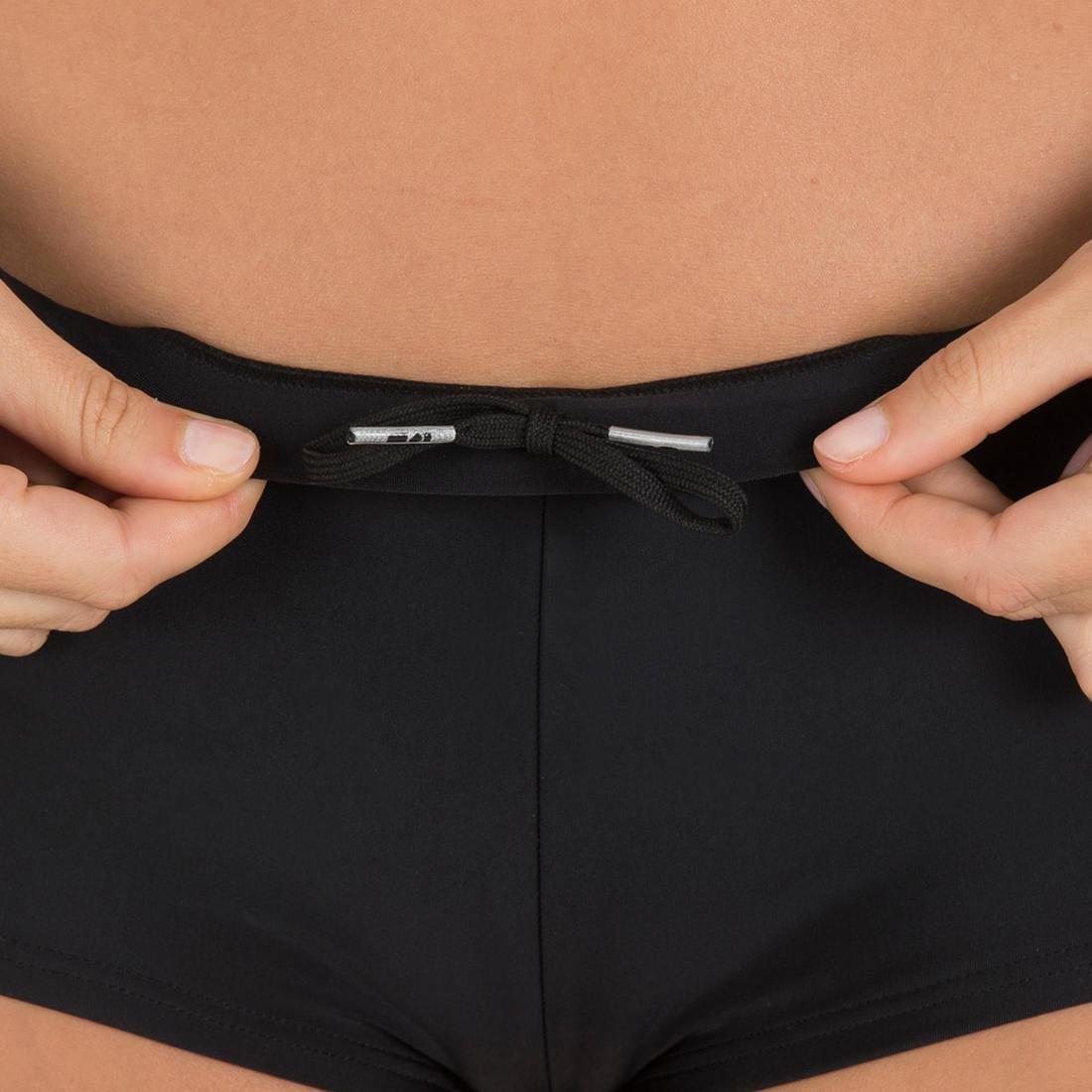 Womens Shorty Swimsuit BottomsVega, Black, , large image number 3