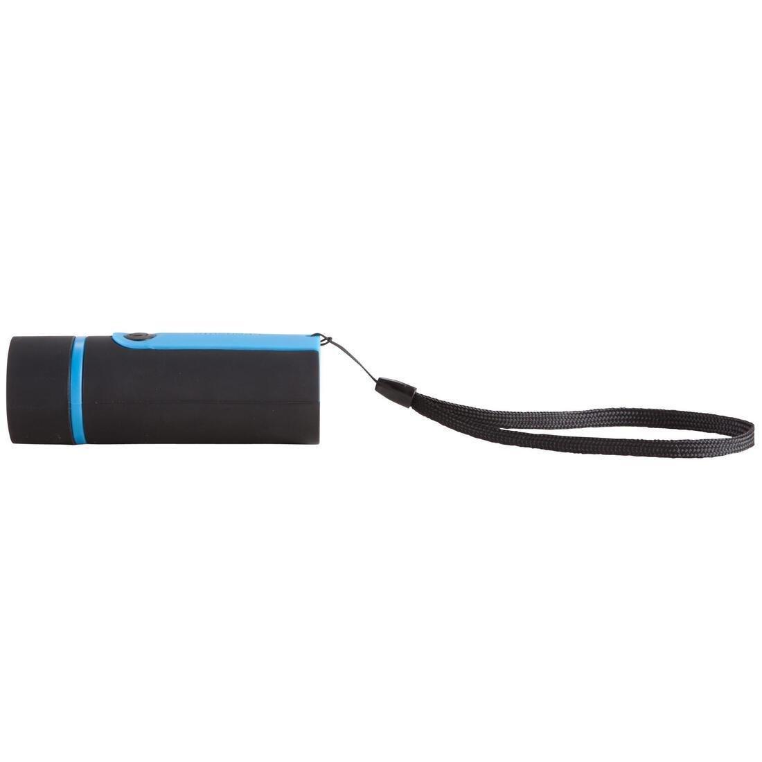 FORCLAZ - Bivouac Battery-Powered Torchlight - ONbright 300 Rubber Blue - umens, Black