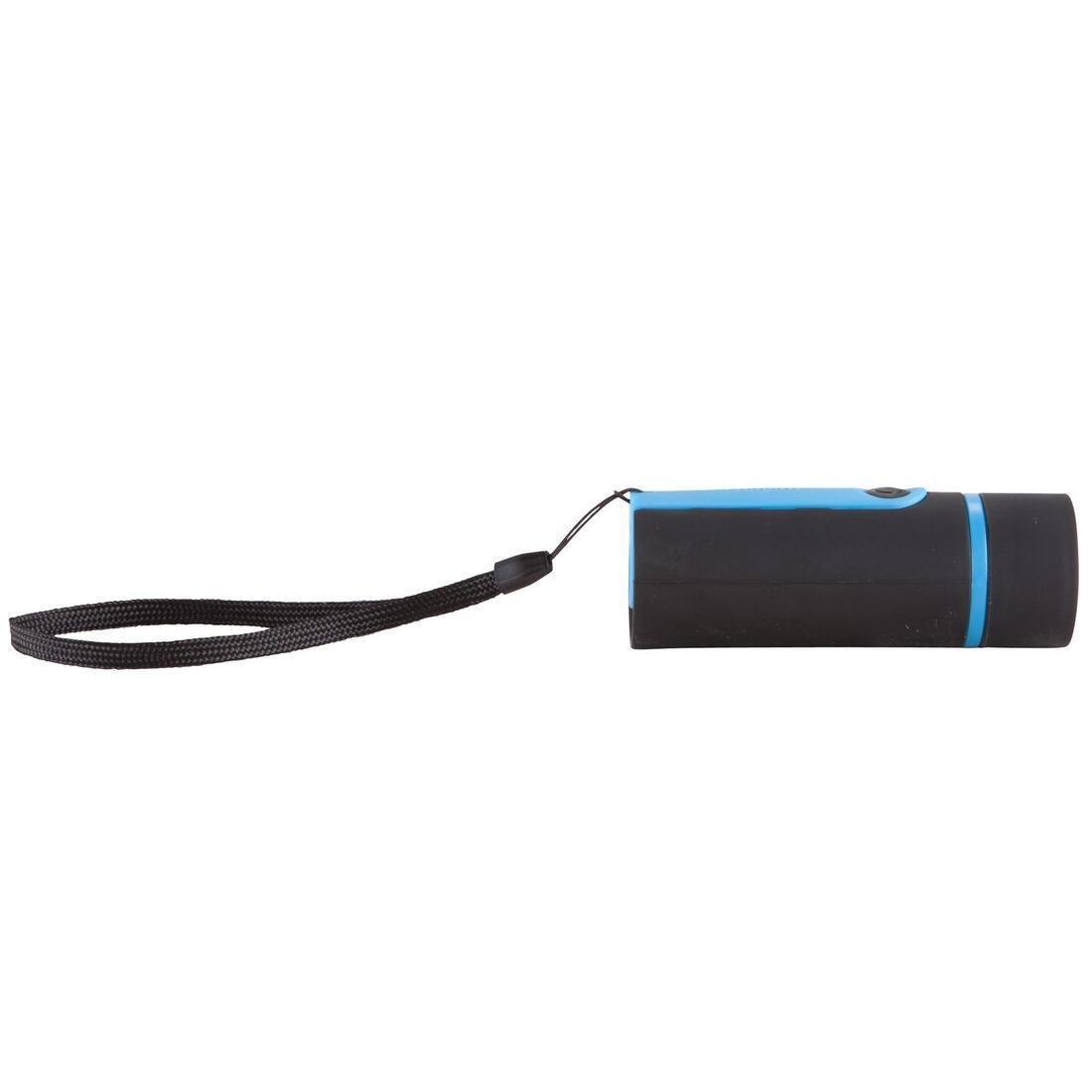 FORCLAZ - Bivouac Battery-Powered Torchlight - ONbright 300 Rubber Blue - umens, Black