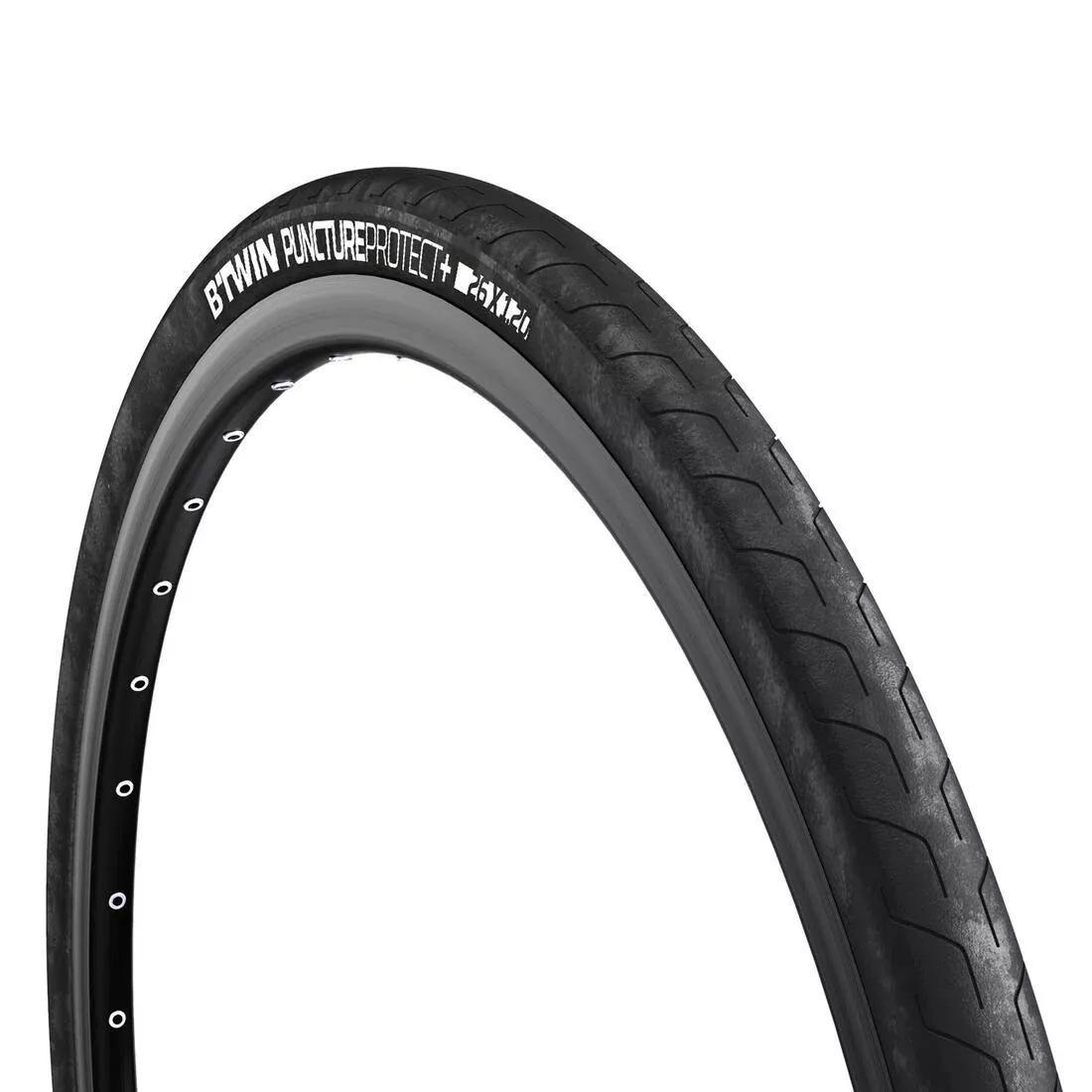 Folding Bead SlickVega Bike Tyre, No Color, large image number 1