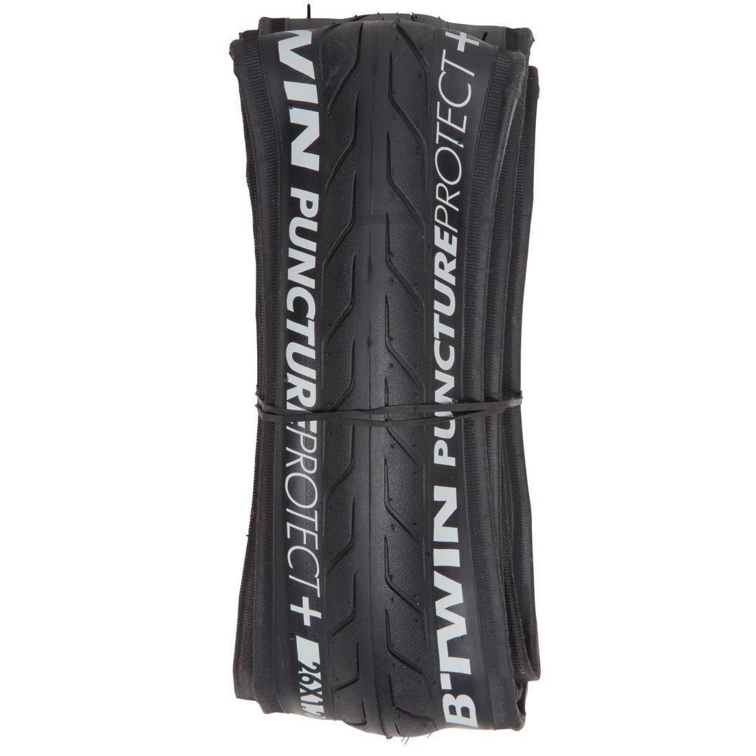 30-559 Folding Bead Slick Mountain Bike Tyre, No Color, large image number 4