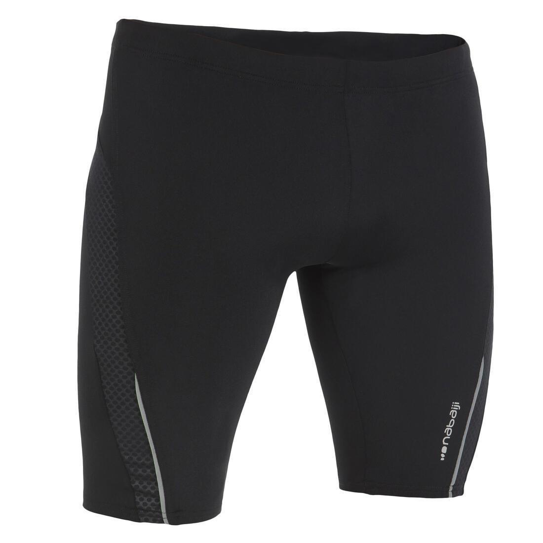 Mens Swimming Jammer Fit, Black, , large image number 0