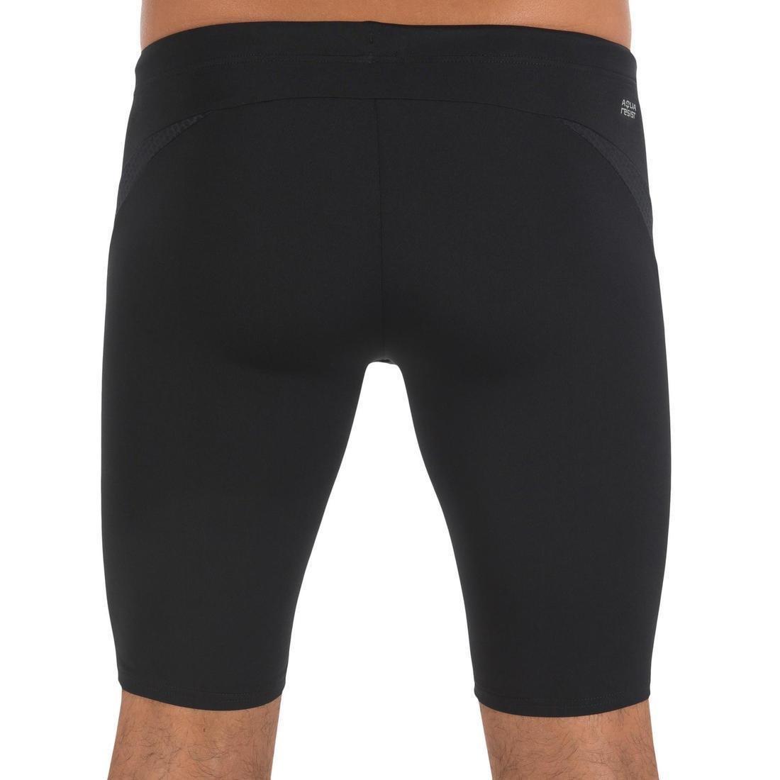 Mens Swimming Jammer Fit, Black, , large image number 3