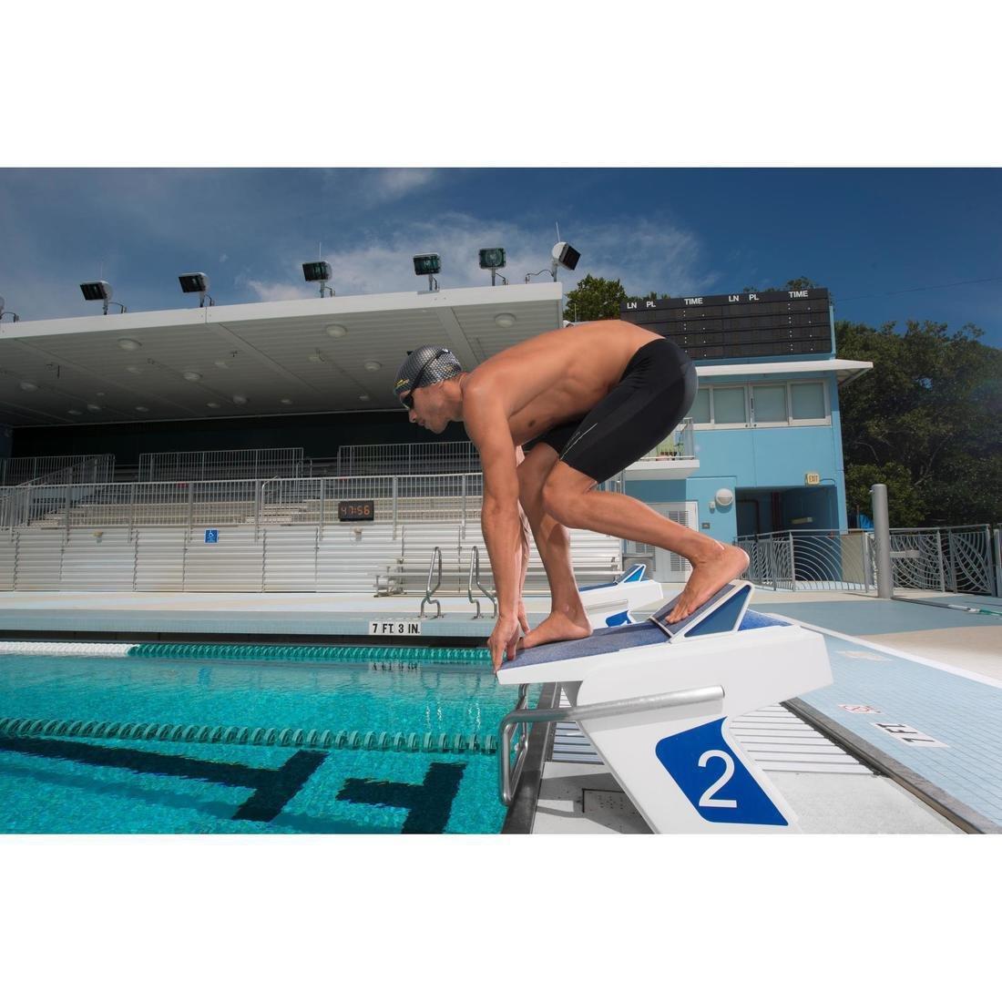 Mens Swimming Jammer Fit, Black, , large image number 6