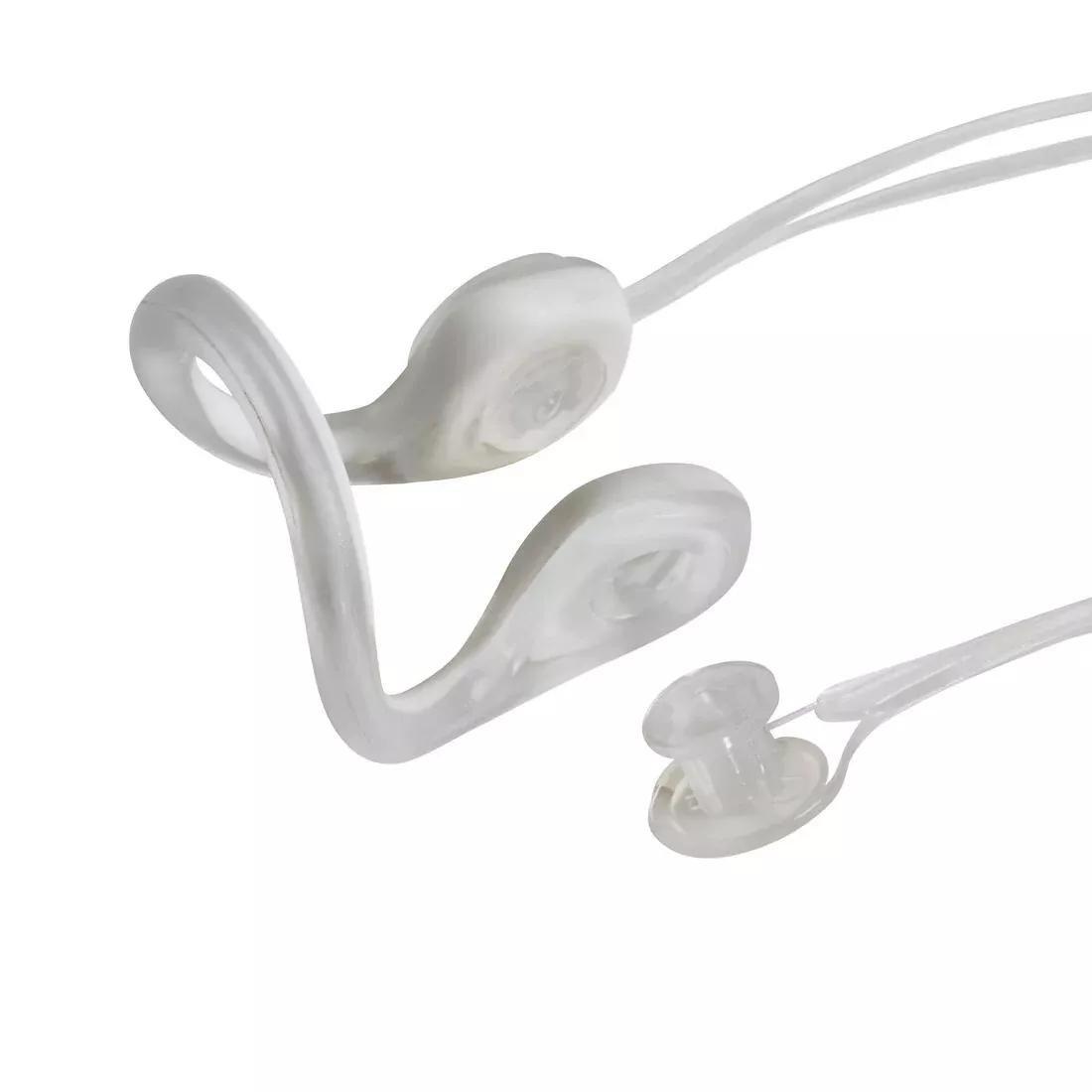 Swimming Nose Clip With Detachable White Strap, Cream, No Color, large image number 0