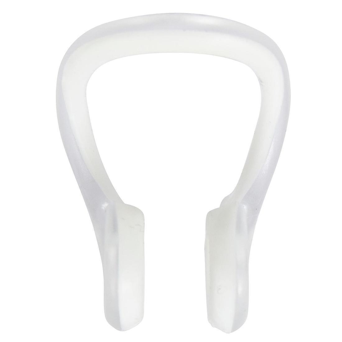 NABAIJI - Swimming Nose Clip With Detachable White Strap, Cream