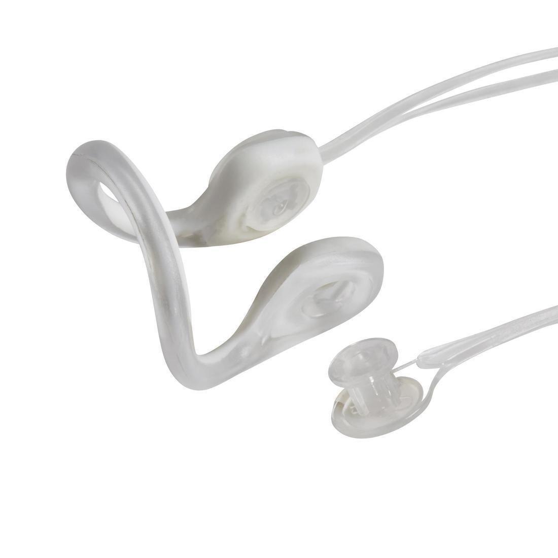 NABAIJI - Swimming Nose Clip With Detachable White Strap, Cream