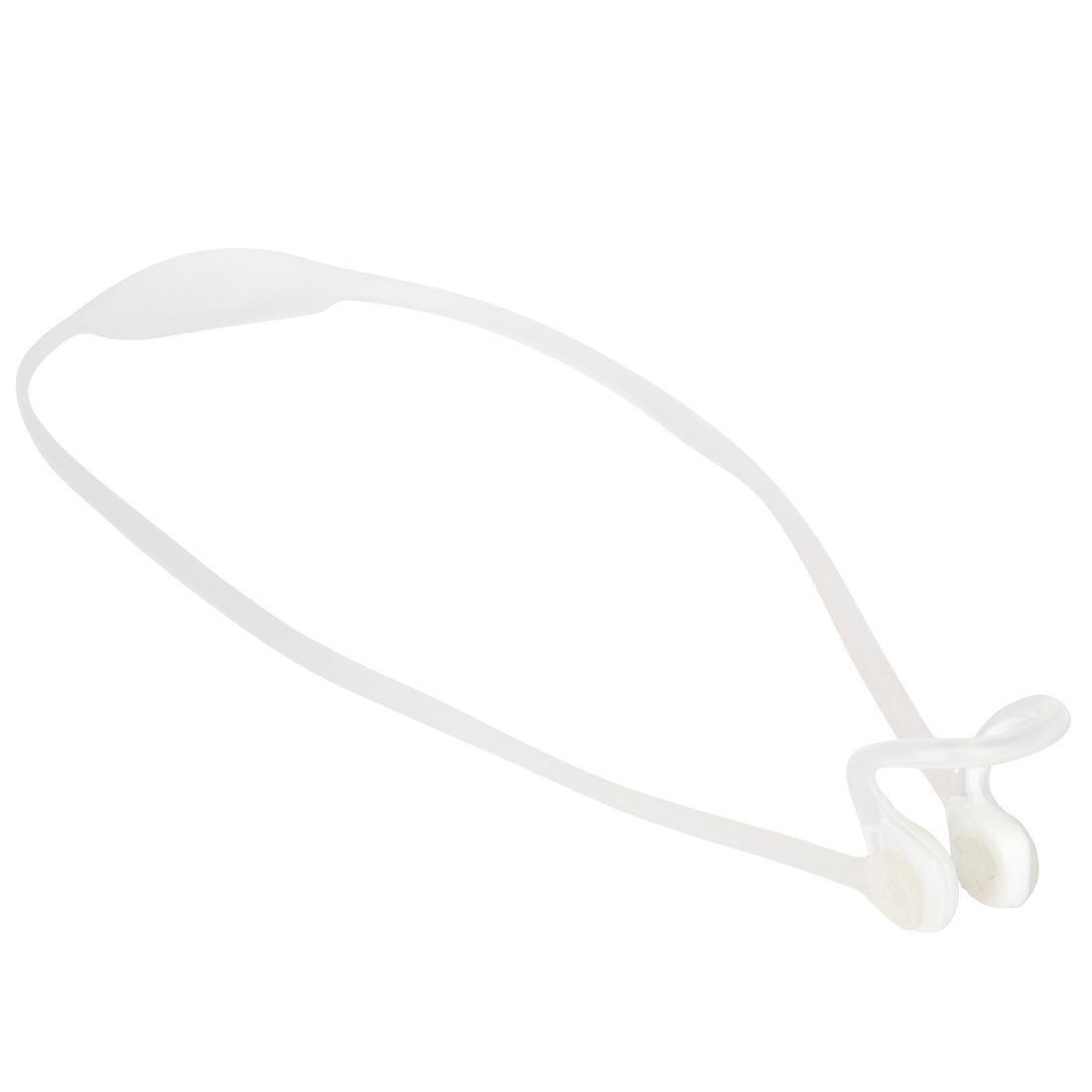 NABAIJI - Swimming Nose Clip With Detachable White Strap, Cream