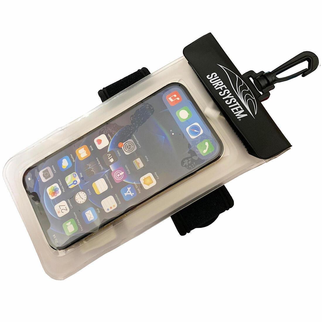 Ipx8 Watertight Floating Phone Pouch With Strap And Connector For Earphones, No Color, large image number 3