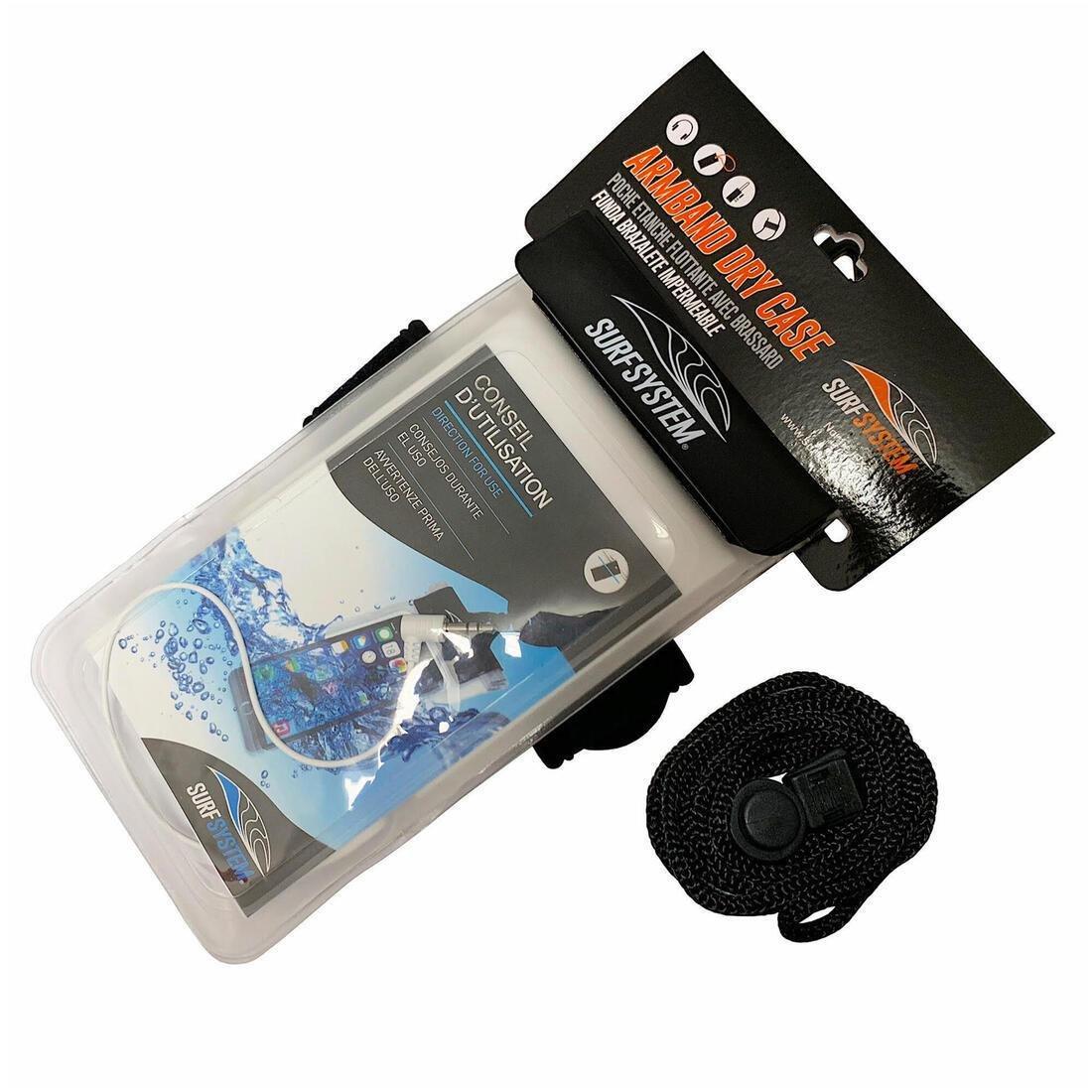 Ipx8 Watertight Floating Phone Pouch With Strap And Connector For Earphones, No Color, large image number 7