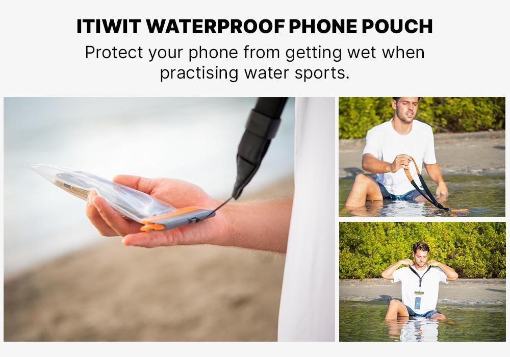 Waterproof Phone Pouch IPX7, Colorless, No Color, large image number 18
