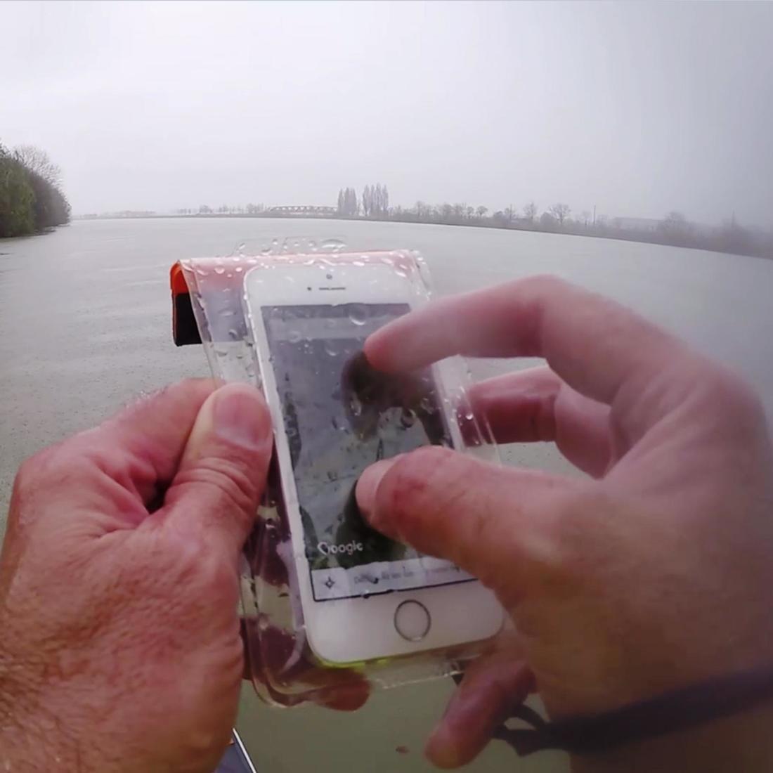 Waterproof Phone Pouch, Colorless, No Color, large image number 1