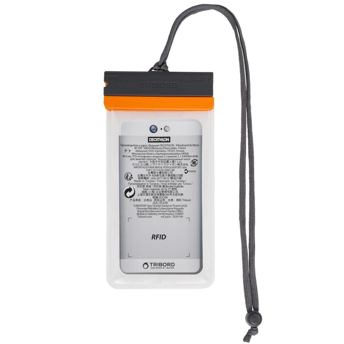 Waterproof Phone Pouch, Colorless, No Color, large image number 2