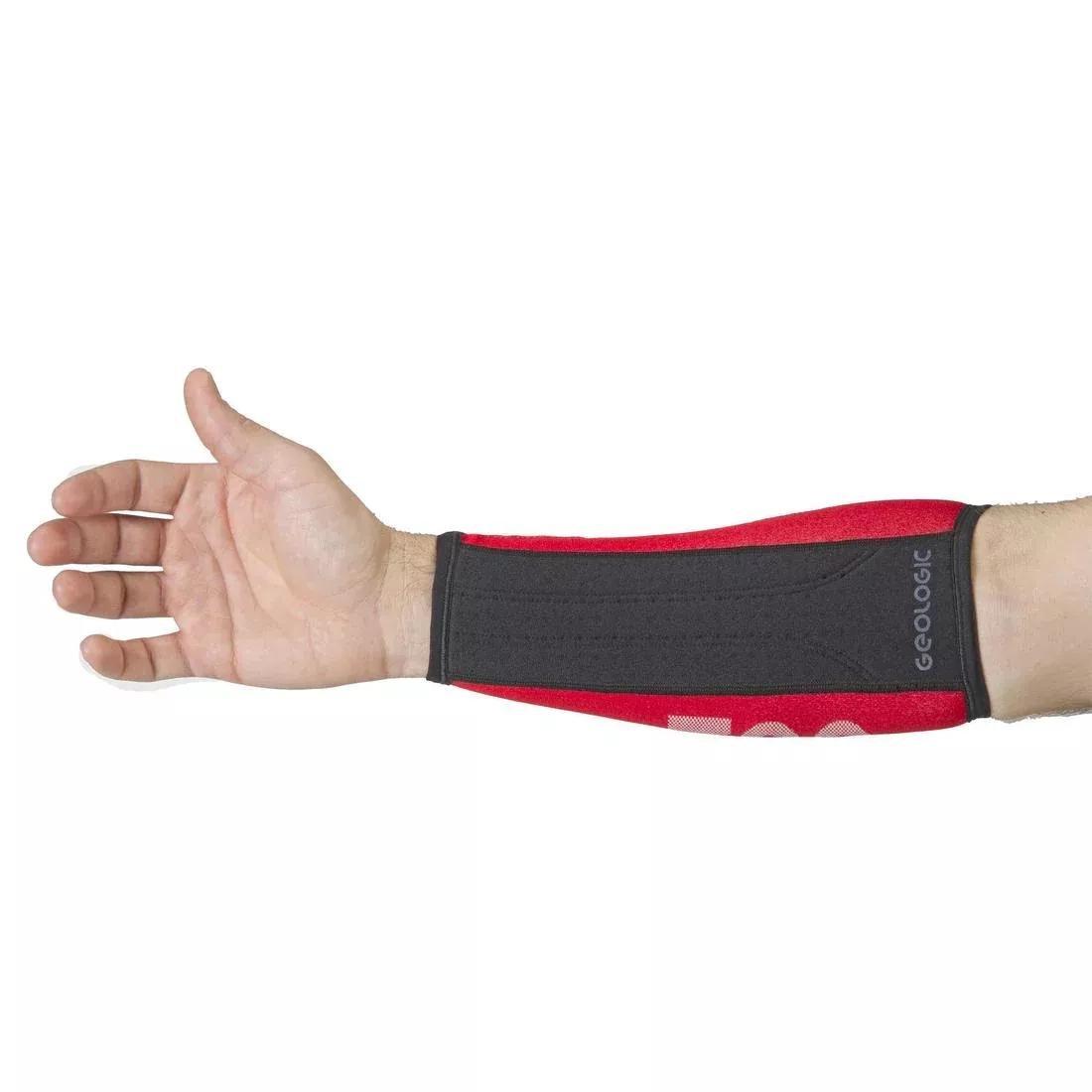 Long Archery Armguard Club - 700, Red/Black, No Color, large image number 0
